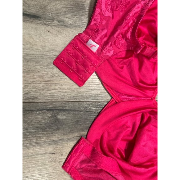 Wacoal Womans 36DD Awareness Seamless Full Figure Bra Pink Peacock - 85567 - Picture 8 of 11